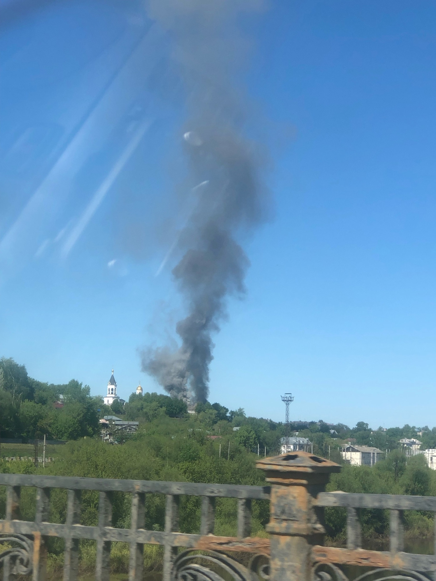 Во Владимире в Богородице-Рождественском монастыре загорелся сарай -  новости Владимирской области