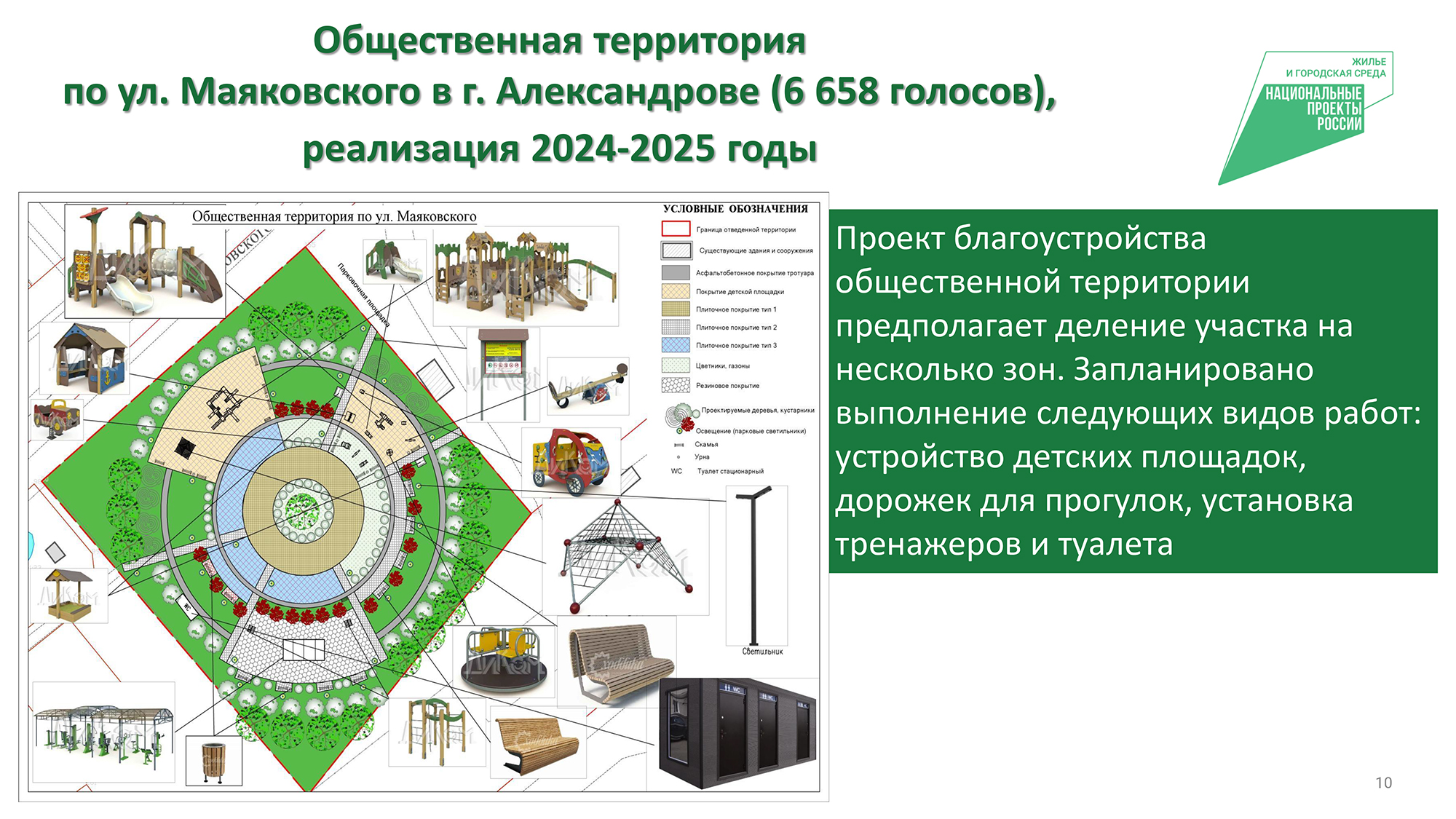 Образ городской среды в 2024 году сформируют по желанию 10% населения  Владимирской области - новости Владимирской области