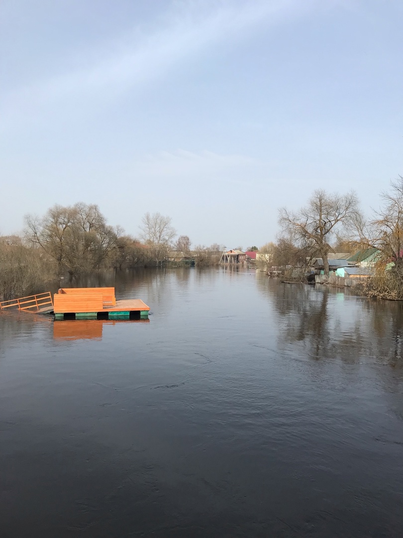 Река Колокша поднялась до отметки «высокое половодье» | 05.04.2024 |  Владимир - БезФормата