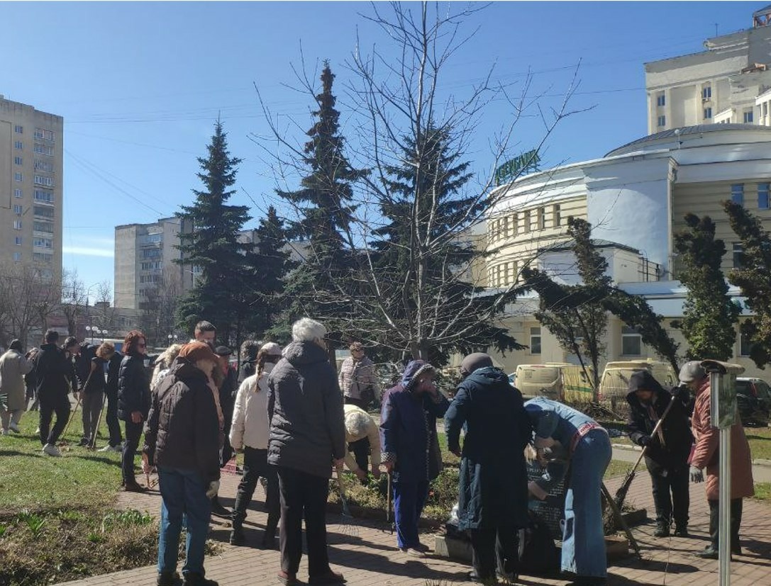 Во Владимире прошла акция у российско-германского «Дерева дружбы» - новости  Владимирской области