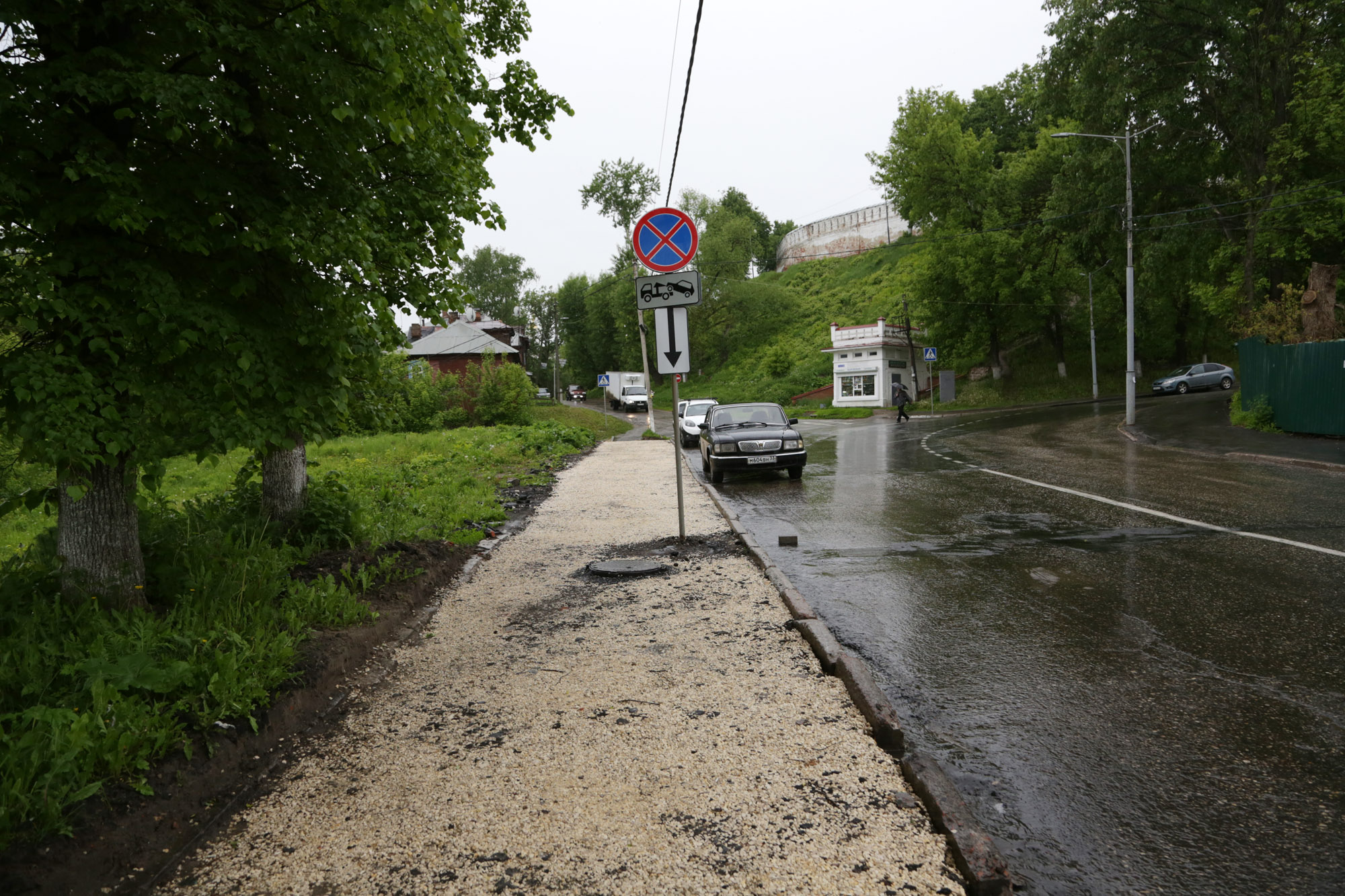 Компания готова демонтировать почти готовые тротуары из-за того, что мэрия  Владимира отказывается оплачивать работу - новости Владимирской области