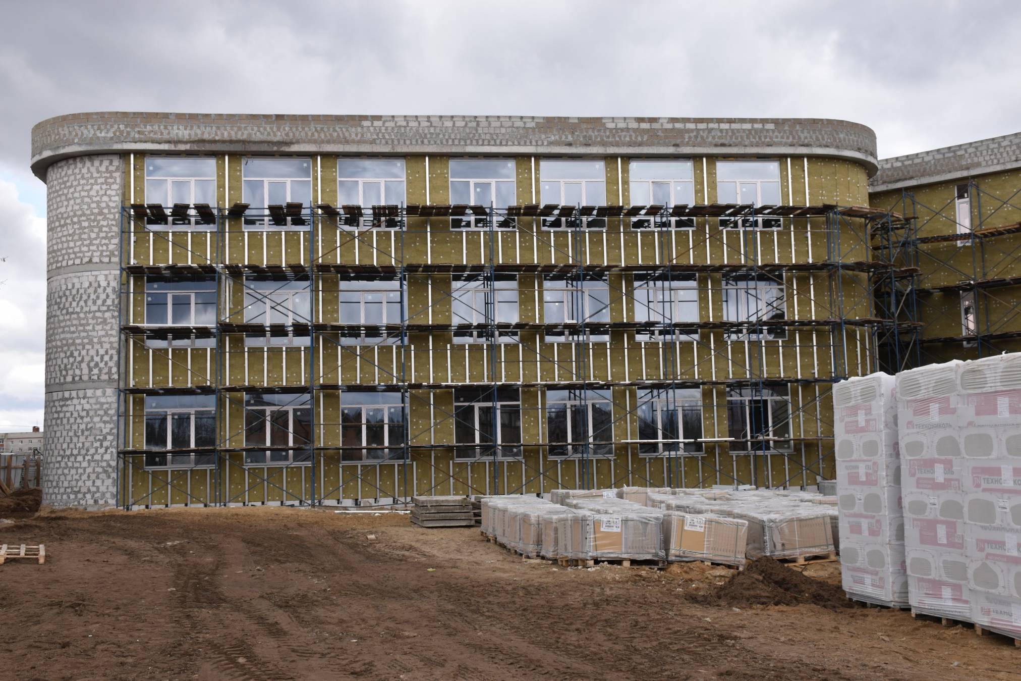 Новая школа в Коммунаре во Владимире