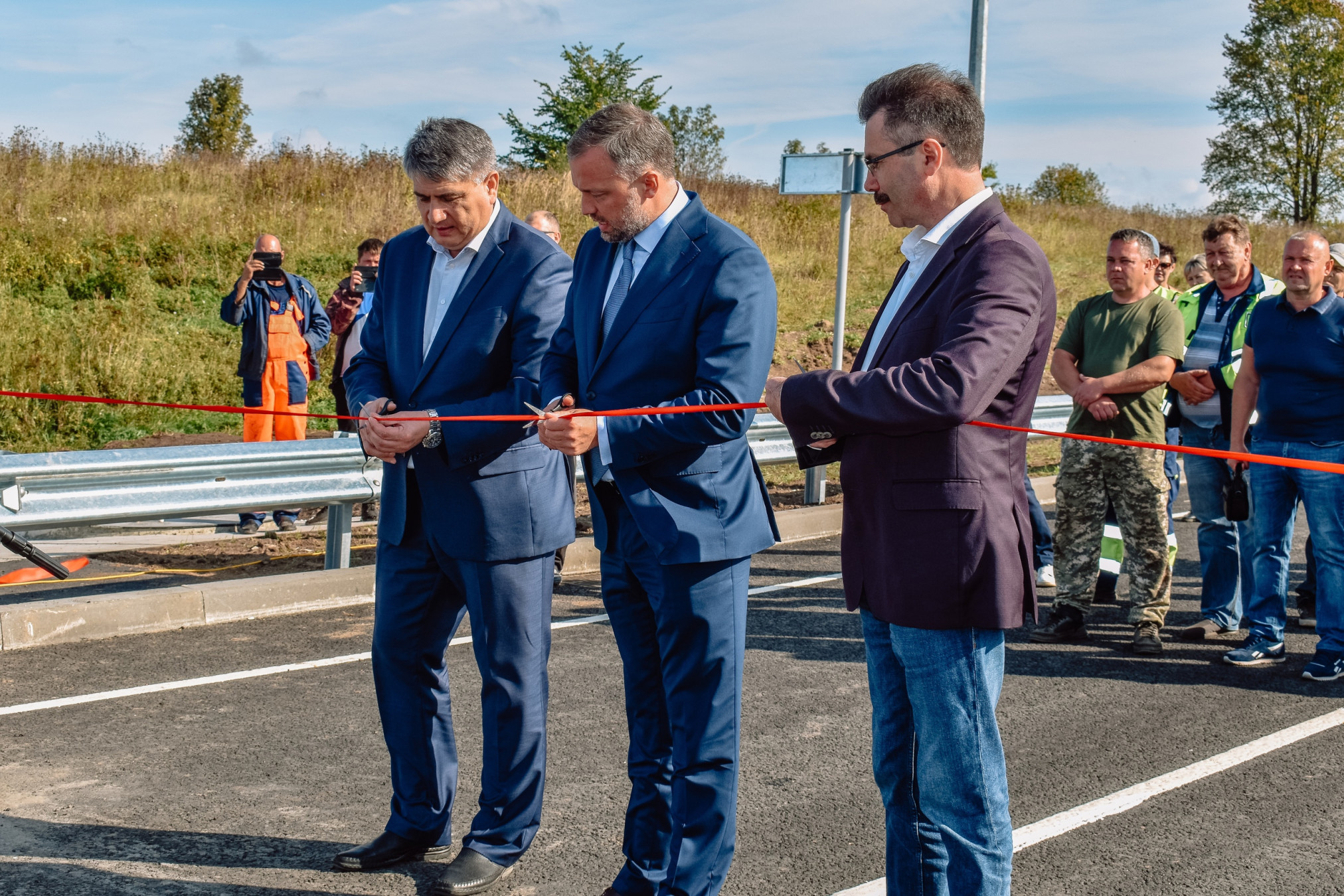 торжественное открытие моста