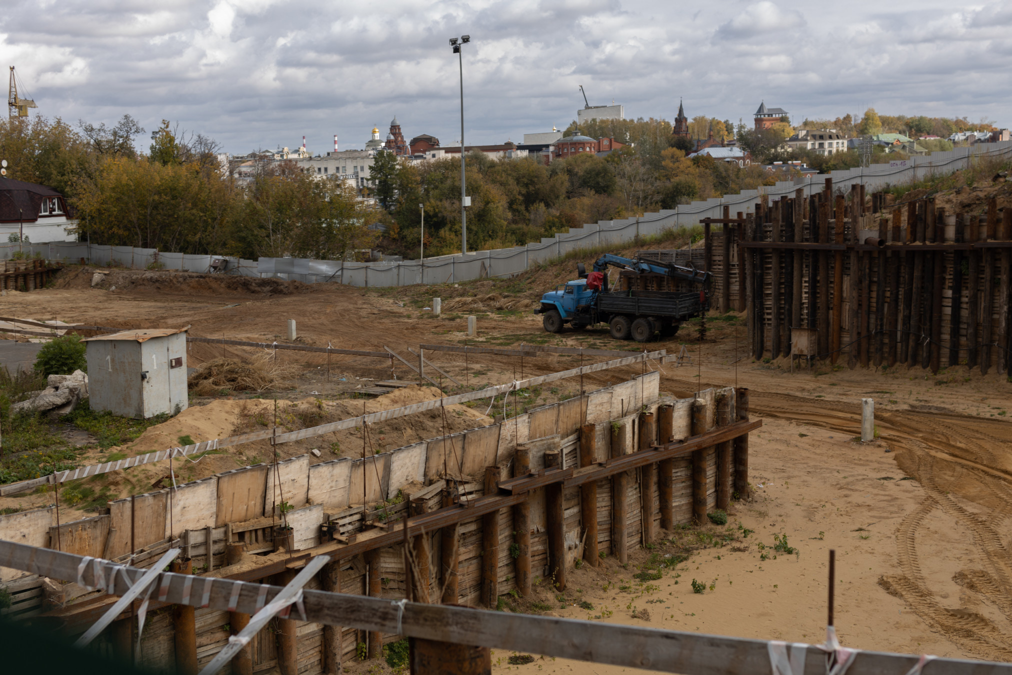 Во Владимире началось строительство отеля на Студеной горе - новости  Владимирской области