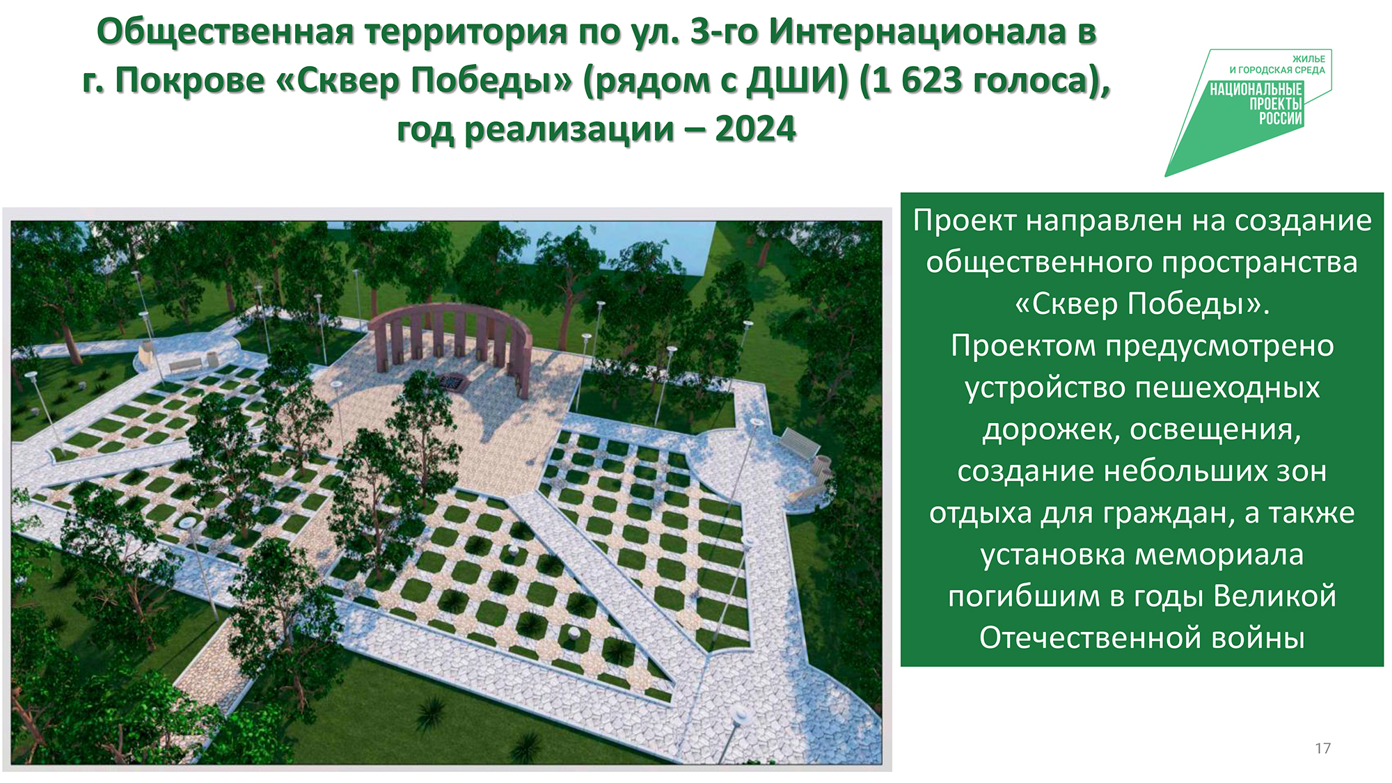 Образ городской среды в 2024 году сформируют по желанию 10% населения  Владимирской области - новости Владимирской области