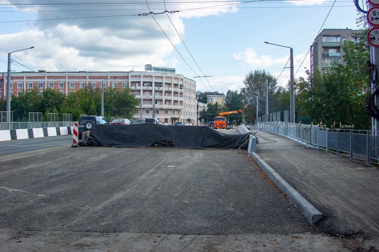 Павловский мост, соединяющий две части Коврова, откроют на 3 месяца раньше  срока - новости Владимирской области