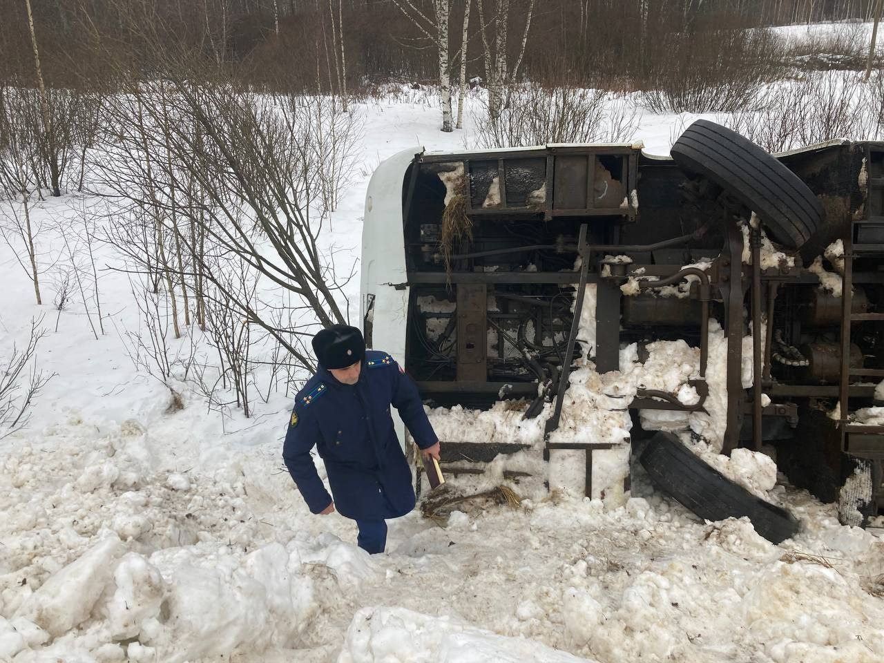 Автобус со школьниками из Струнино попал в аварию в Ярославской области |  23.12.2023 | Владимир - БезФормата