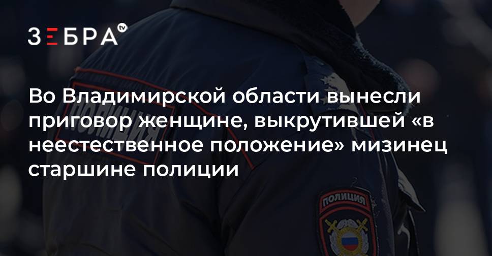 Во Владимирской области вынесли приговор женщине, выкрутившей «в