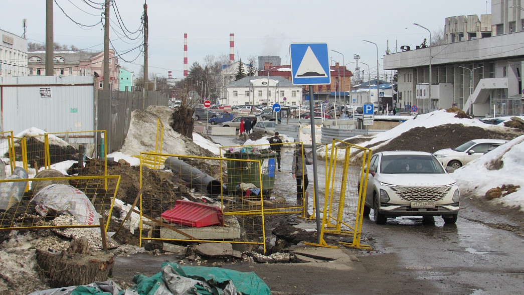 В связи с капитальным ремонтом на Вокзальной площади Владимира движение транспорта временно ограничат