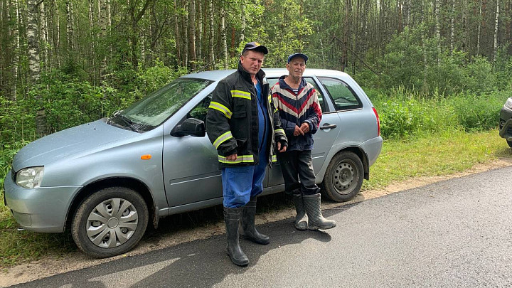 Спасатели вывели дедушку-грибника из камешковского леса