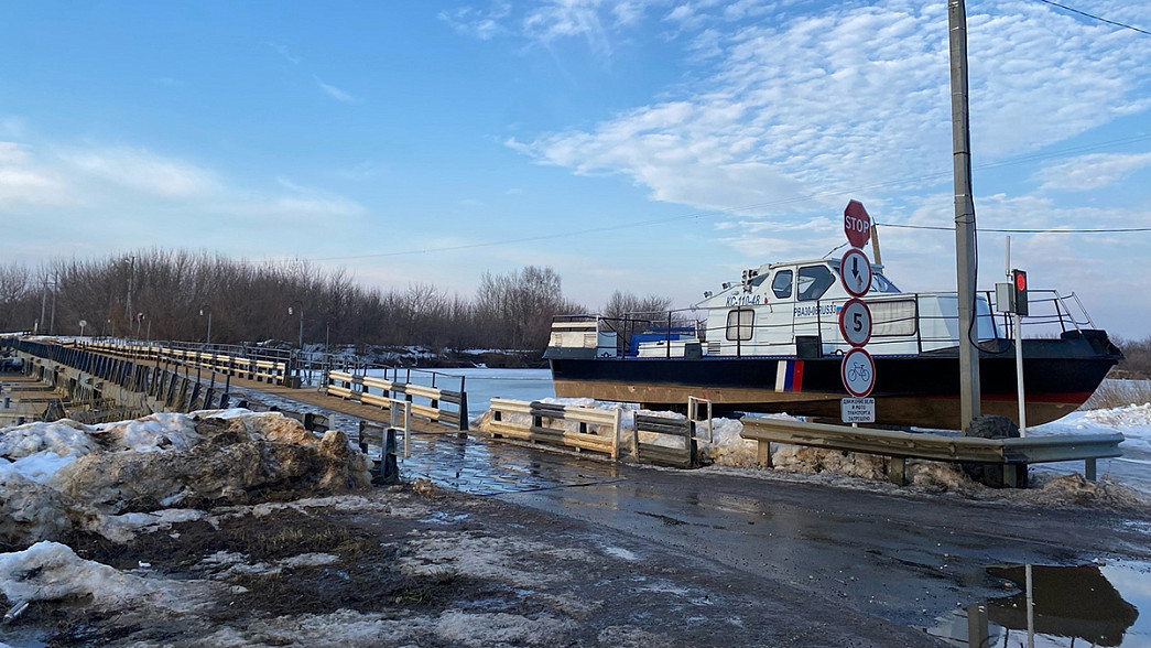 Во Владимирской области из-за паводка начинают разводить мосты на Клязьме