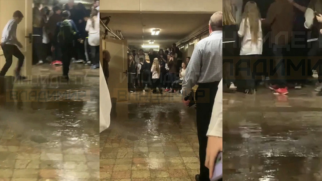 Ученики школы №9 города Владимира рано радовались потопу — дистанта не будет
