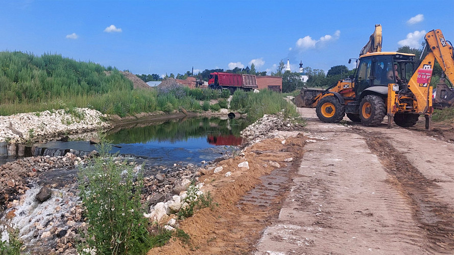 В реке Каменке в черте Суздаля будет спущена вода