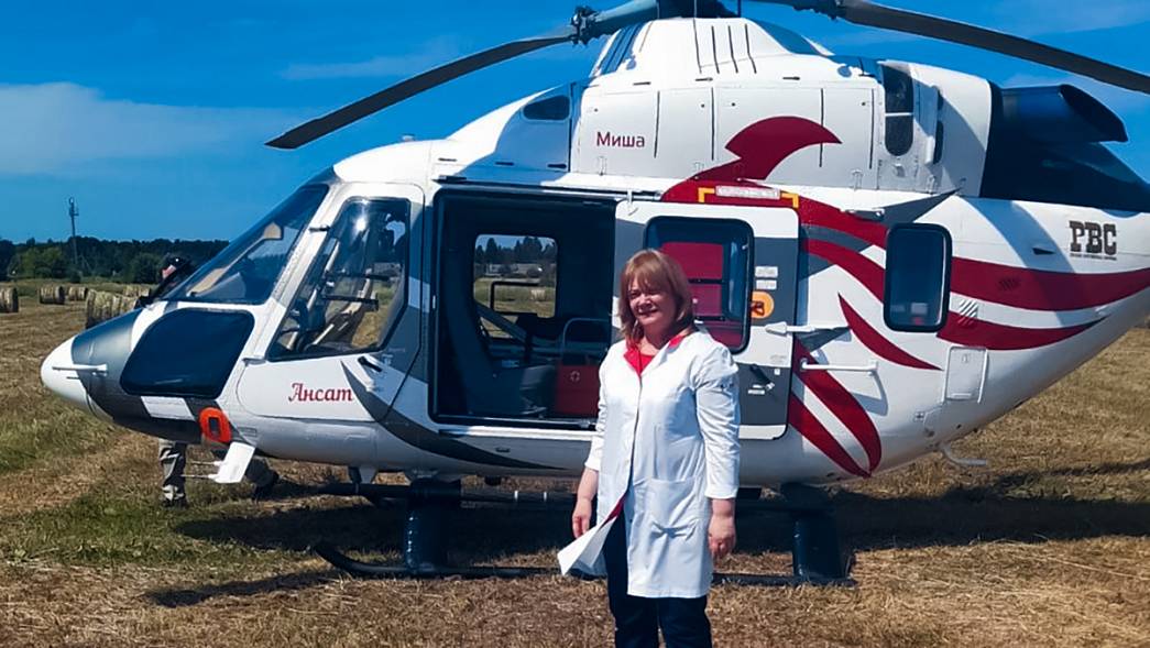 В июне санавиация эвакуировала на вертолете 17 владимирских пациентов