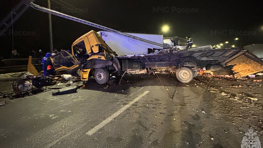 Массовое столкновение машин на Южном объезде города Владимира