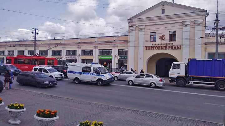 В центре Владимира упал коптер дорожников