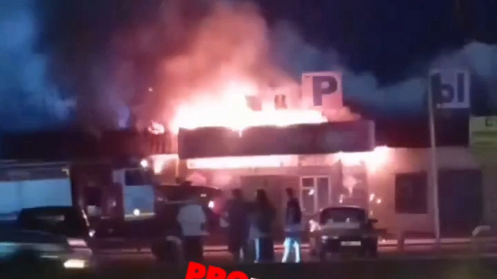 В Киржаче сгорел рынок