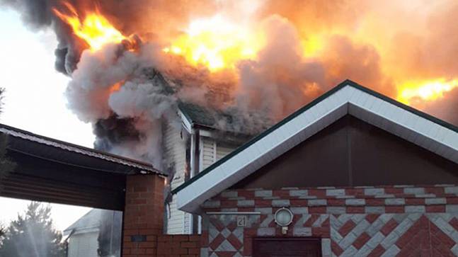 Страшный пожар в Богослово, предположительно, унес жизни матери и ребенка