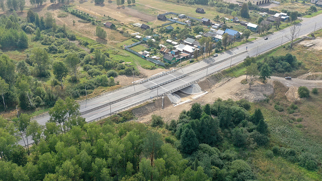 В Ковровском районе открыли отремонтированный мост через реку Арга на федеральной трассе М-7