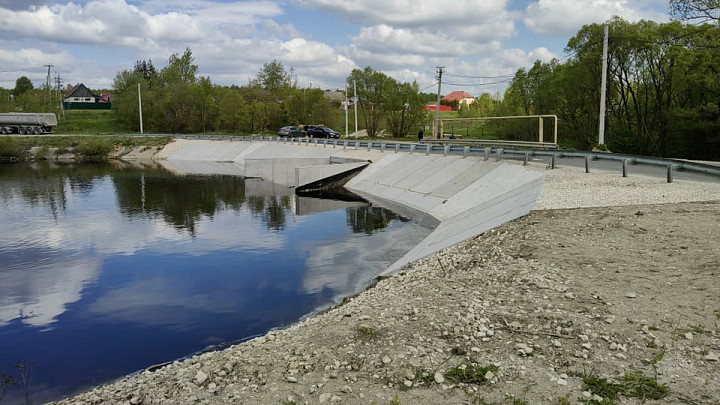 На реке Побойке восстановлен гидроузел, который не ремонтировали более полувека