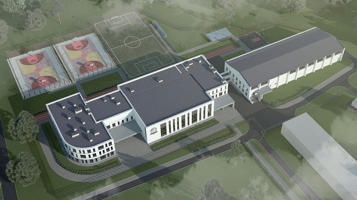 Для баскетбольной школы-интернета разработали проект