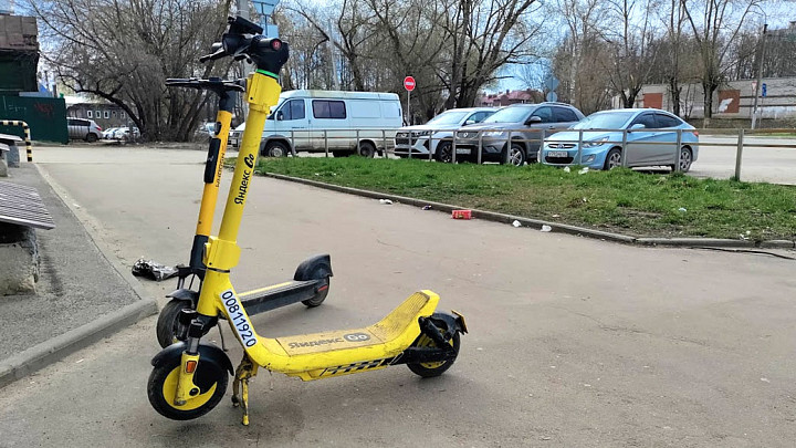 Во Владимире удвоилось количество парковок для самокатов