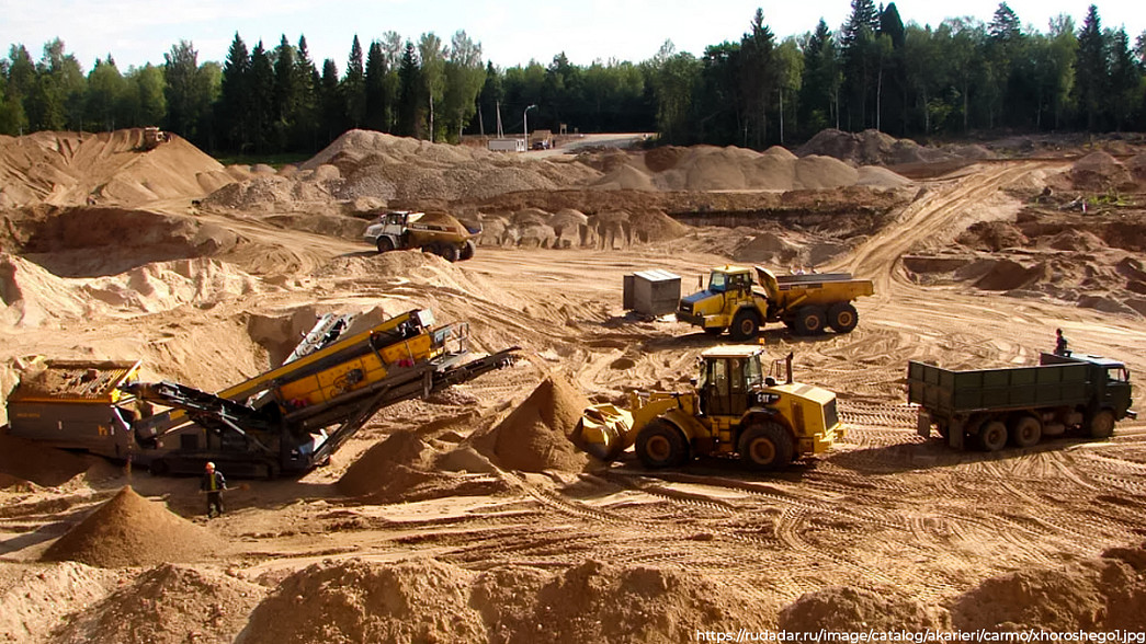 Из-за строительства трассы М-12 во Владимирской области в пять раз выросла добыча песка