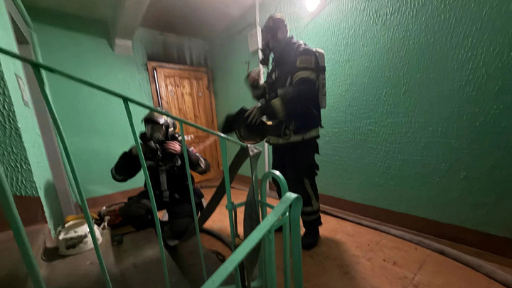 Во Владимире эвакуировали жителей загоревшейся девятиэтажки
