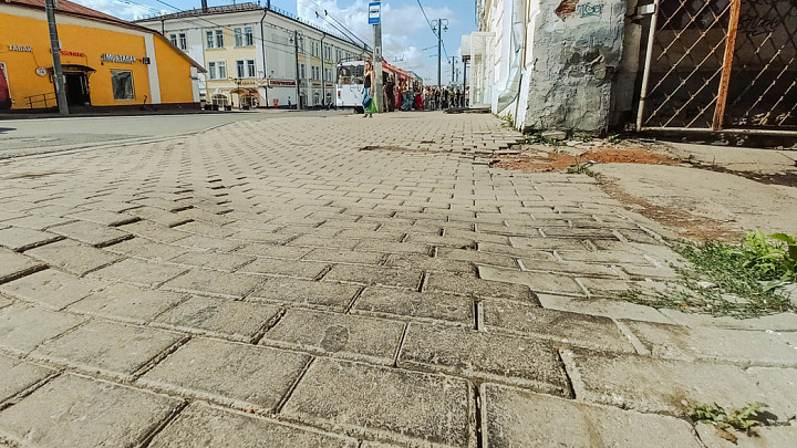 За масштабный ремонт тротуаров в центре Владимира мэрия готова заплатить 160 миллионов