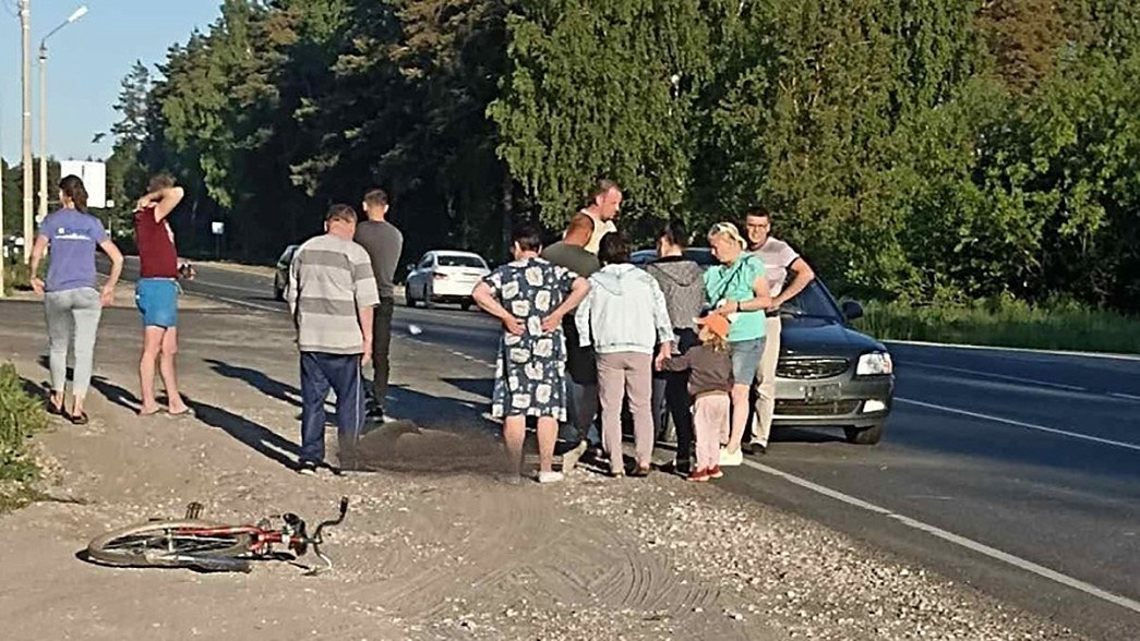 В День России в Гусь-Хрустальном районе погибли велосипедист и мотоциклист