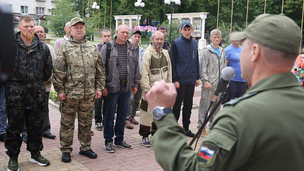 Из Владимирской области на СВО ушли еще более 100 добровольцев