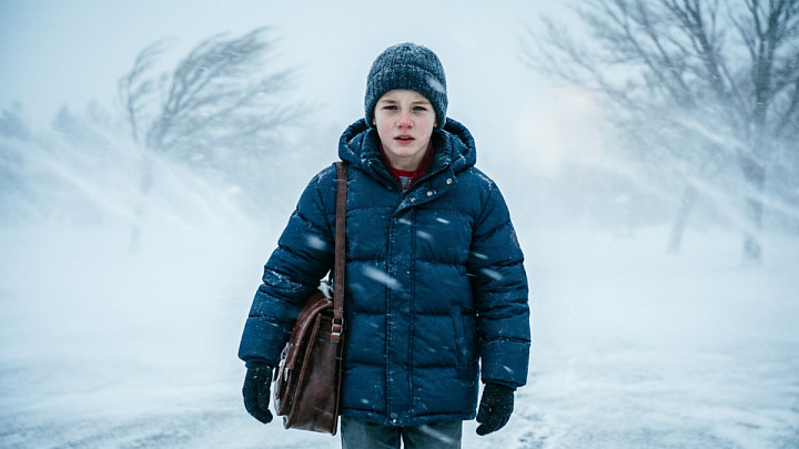 Из-за снегопада посещение занятий в школах города Владимира не обязательно