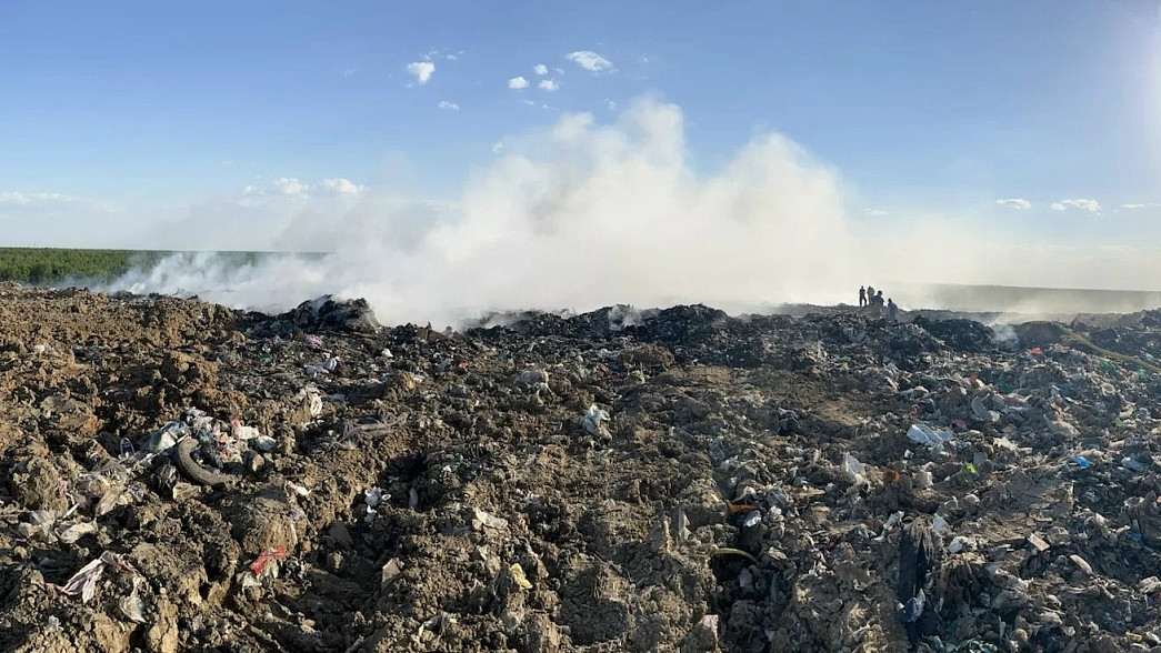 Власти отрицают причастности БПЛА к пожару на одной из крупнейших мусорных свалок Владимирской области