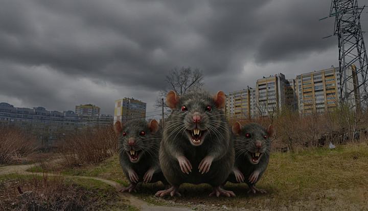 В овраге рядом с микрорайоном 8-ЮЗ города Владимира повторно будут травить крыс