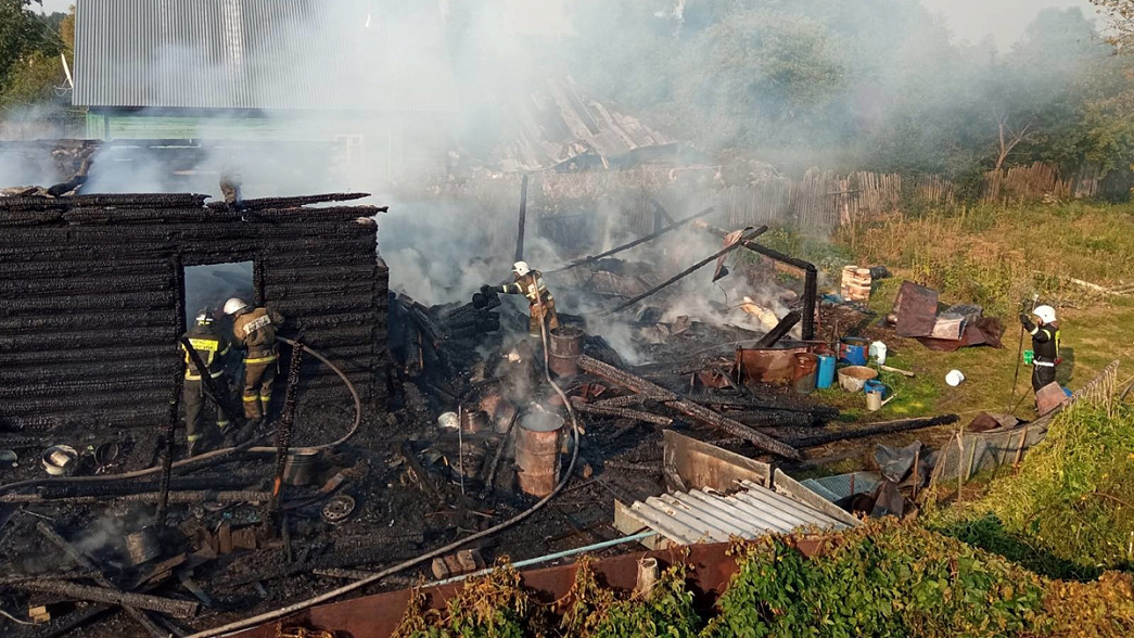 За три дня во Владимирской области из-за неосторожного обращения с огнем погибли трое человек