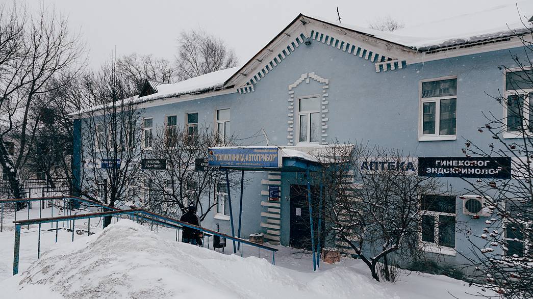 Здание 1960 года постройки, в котором располагалась частная клиника «Автоприбор» на улице Погодина в городе Владимире, временно отдали детским врачам