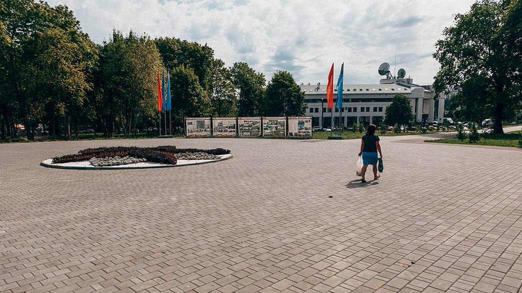 Патриотический сквер во Владимире подсветят к середине ноября
