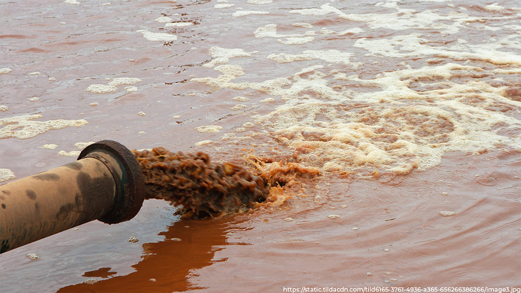 Неисправные очистные сооружения города Лакинска загрязняют приток реки Клязьма