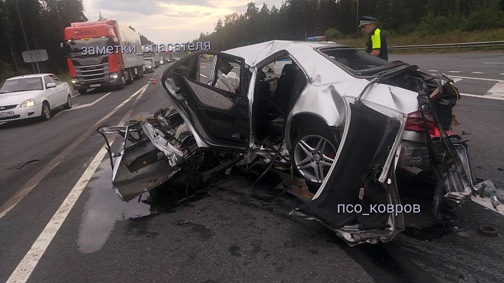 В ДТП на федеральной трассе М-7 под Ковровом погибли четыре человека