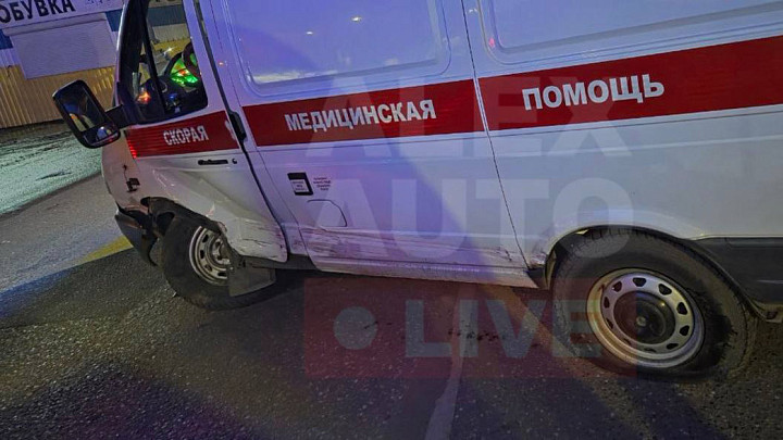 В Александрове произошло ДТП со скорой помощью