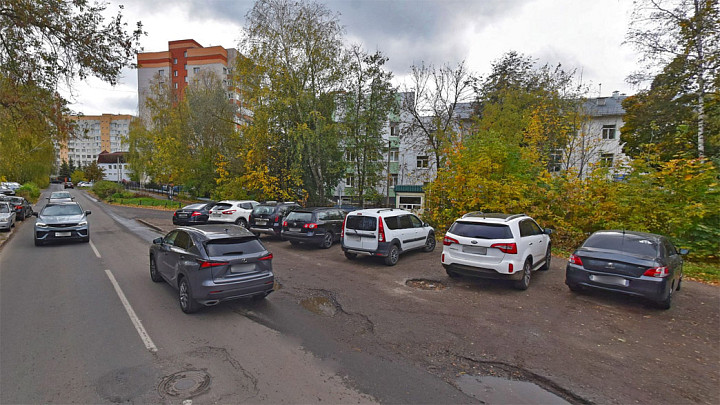 Возле владимирской больницы №2 сделают парковку на 666 квадратных метров