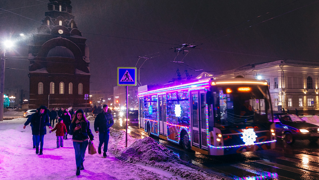 Во Владимире в новогоднюю ночь перекроют центр города