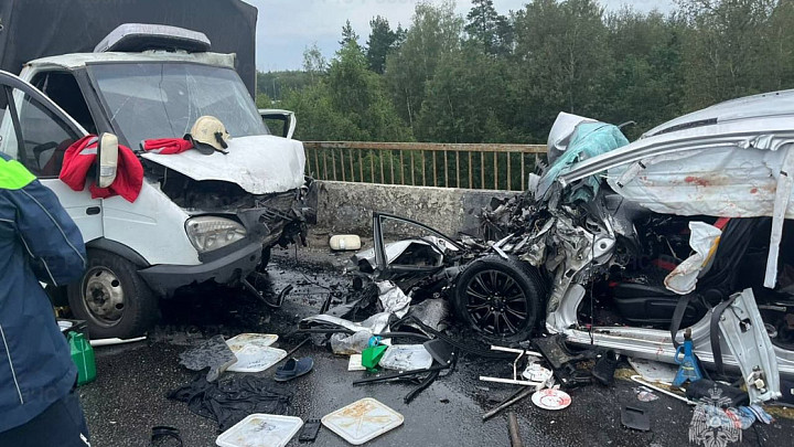 Водитель Kia Ceed погиб на Южном объезде Владимира от удара встречной ГАЗели