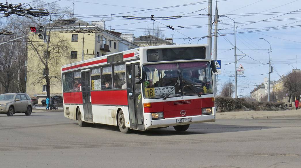 Мэрия Владимира изменит автобусный маршрут №18С
