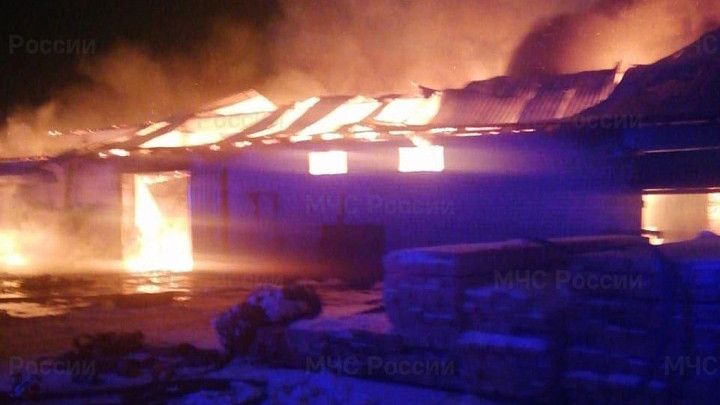 Пилорама, которая сгорела третий раз