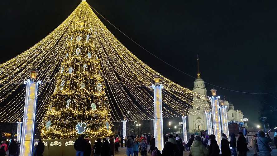 Новый год уходит из Владимира