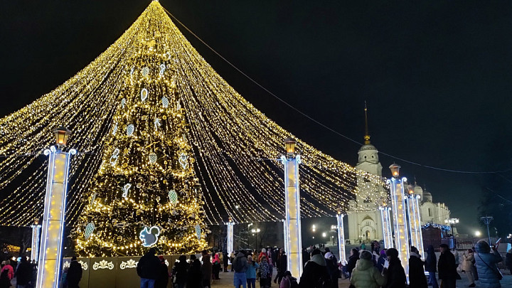 Новый год уходит из Владимира