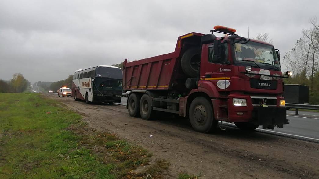 Дорожный патруль пришел на помощь пассажирам автобуса «Москва - Чебоксары», сломавшегося во Владимирской области