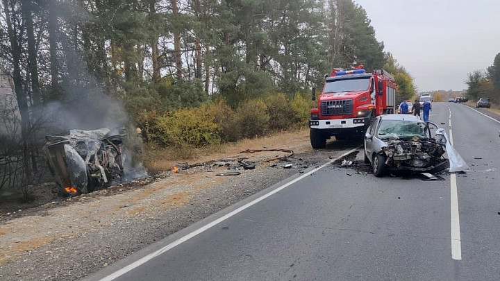 На муромской дороге в лобовом столкновении погибли два человека