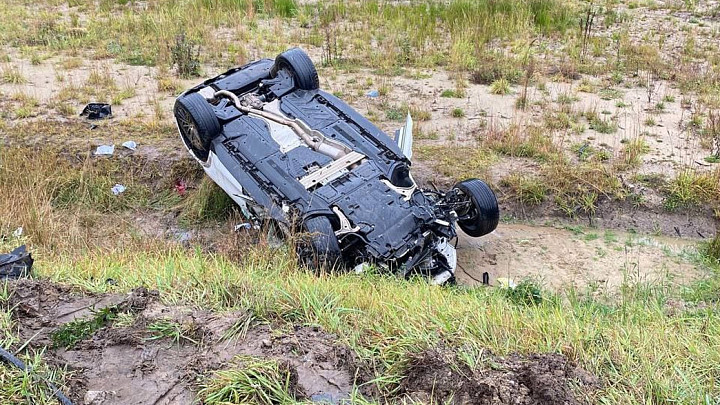 На развязке М-12 под Петушками в столкновении нескольких машин пострадали три человека